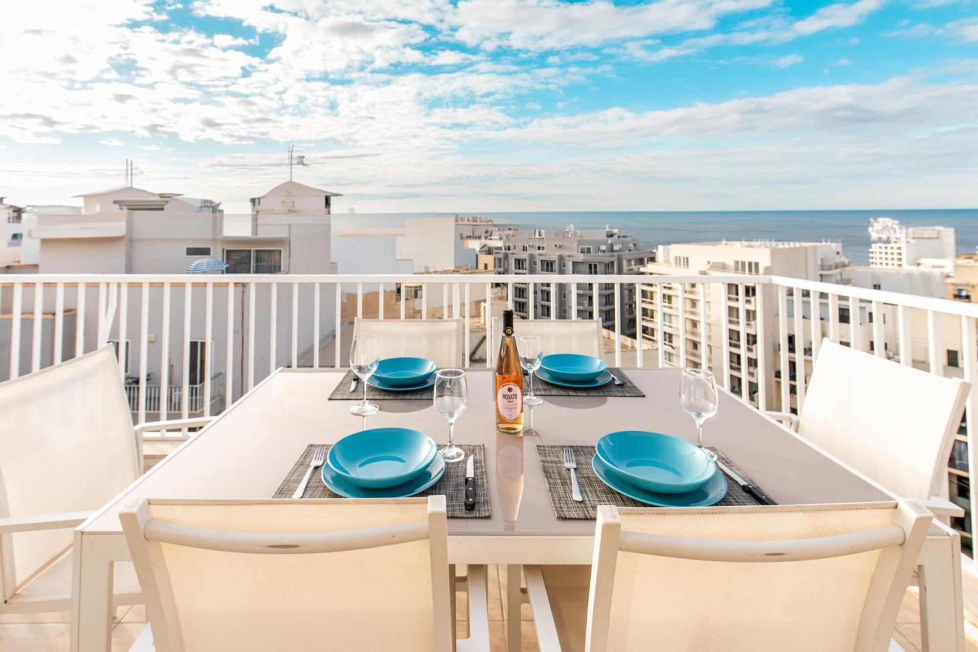 Poseidon Court Penthouse Superior Apartment St. Paul's Bay Luaran gambar