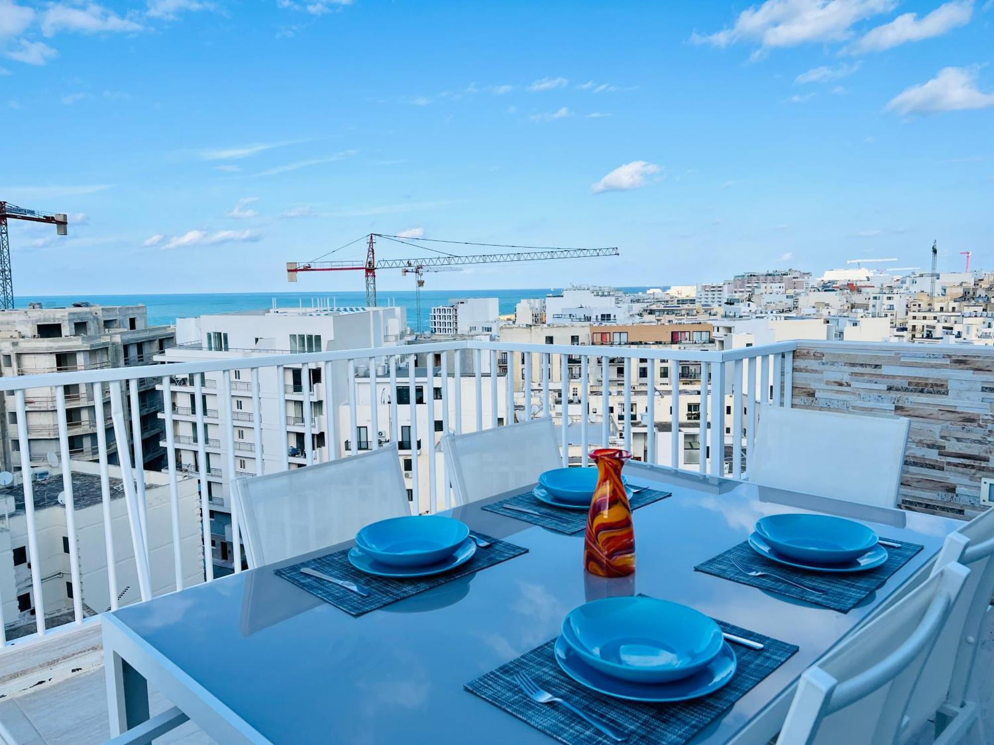 Poseidon Court Penthouse Superior Apartment St. Paul's Bay Luaran gambar