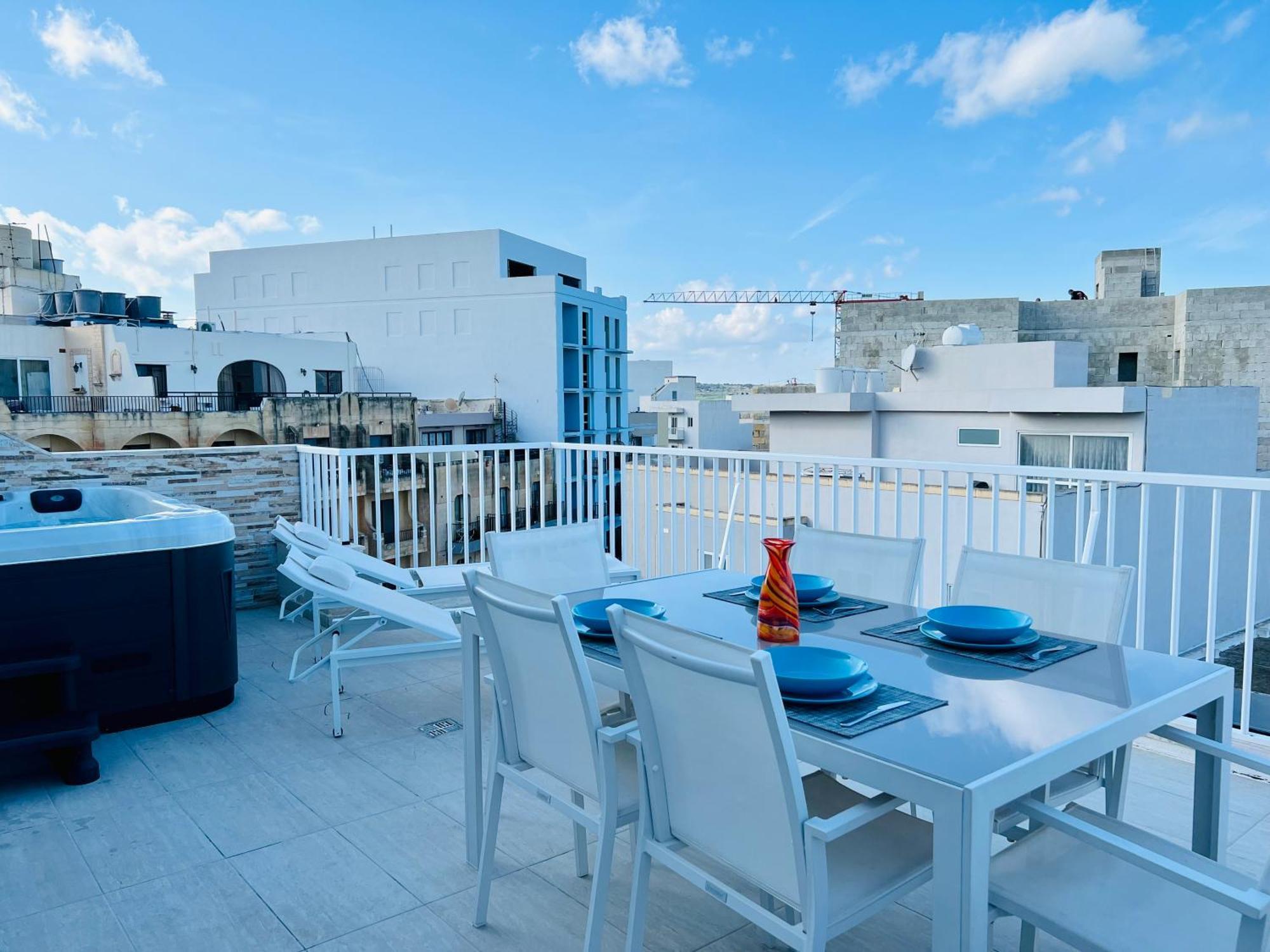 Poseidon Court Penthouse Superior Apartment St. Paul's Bay Luaran gambar